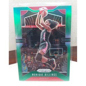 2020 Panini Prizm WNBA Green Prizm Monique Billings #79